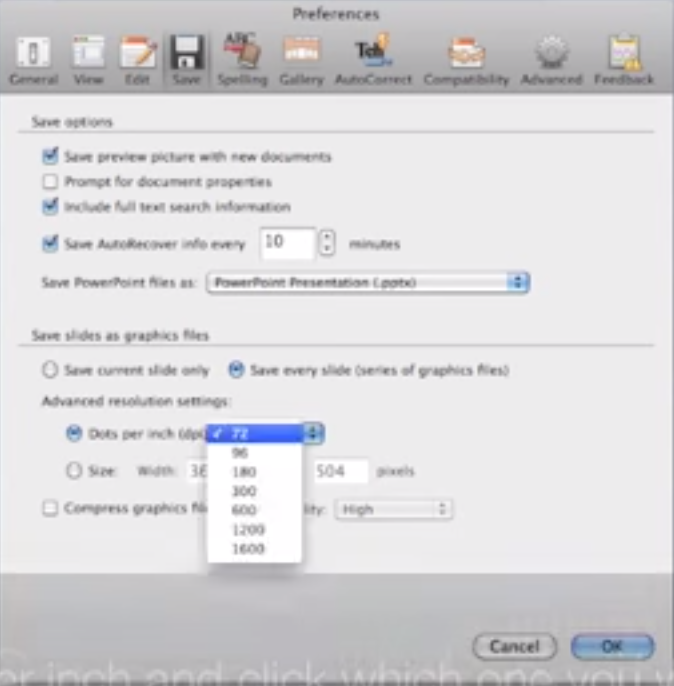 graphical user mac for powerpoint